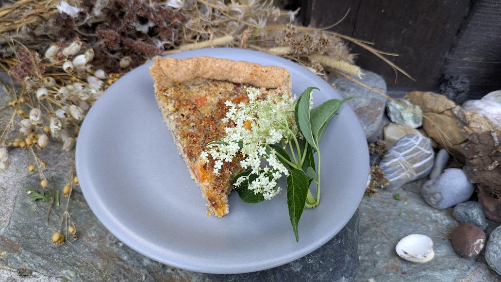 Tarte abricots-sureau: dinguerie!